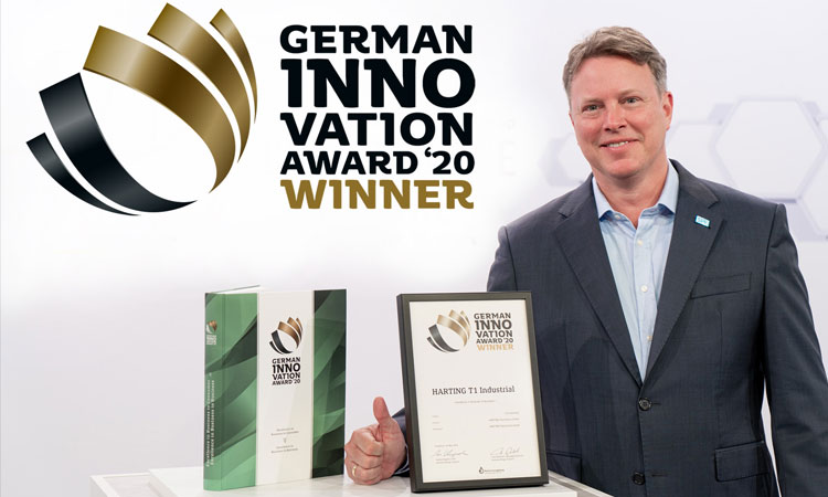 German Innovation-Award 2020 HARTING T1 Industrial Interface
