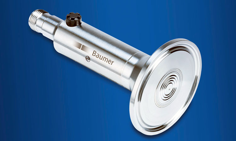 Baumers pressure sensor for dairy product