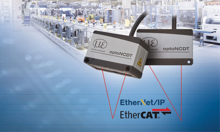 Smart laser sensors for precise automation by Micro-Epsilon