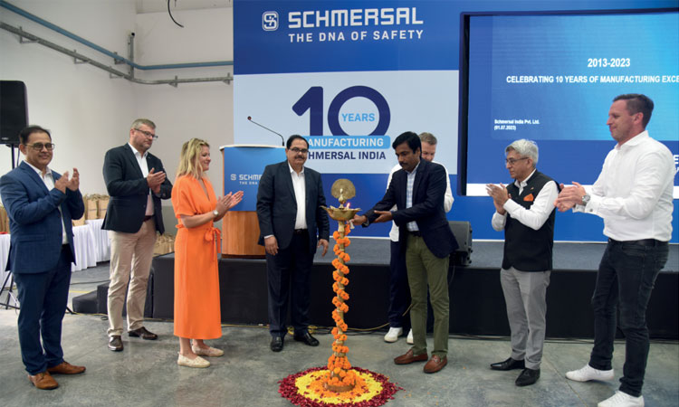 Schmersal India celebrates ten years of manufacturing excellence